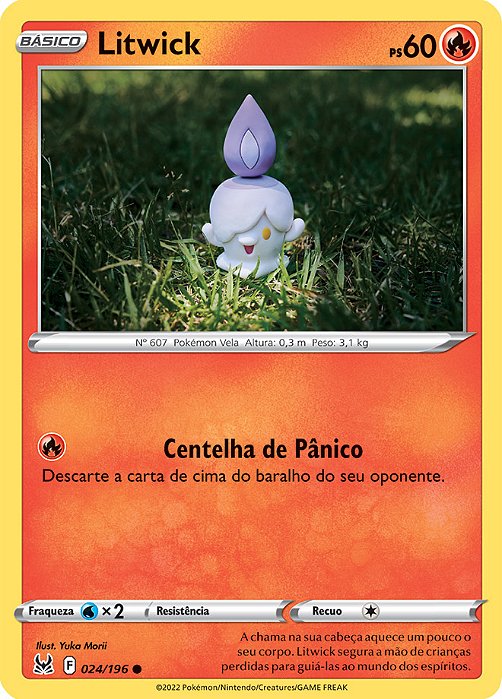 Litwick (024/196) - Carta Avulsa Pokemon