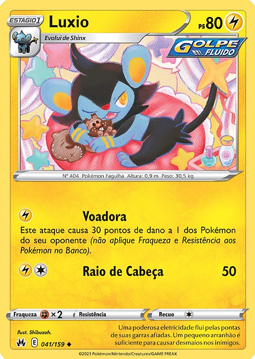Luxio (041/159) - Carta Avulsa Pokemon