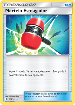 Martelo Esmagador / Crushing Hammer (115/149) REV FOIL - Carta Avulsa Pokemon