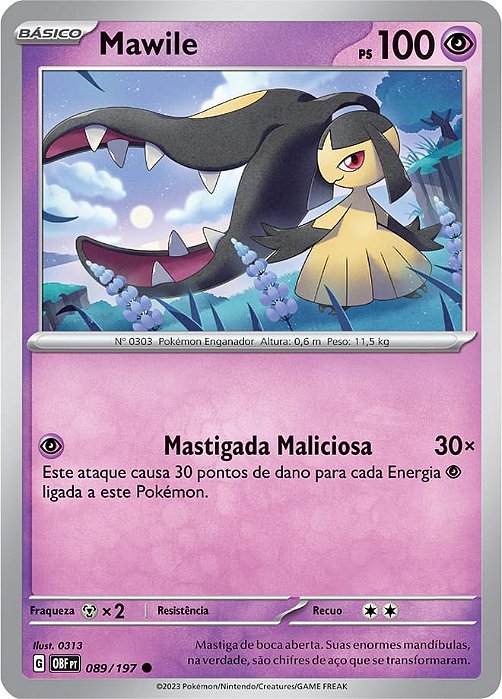 Mawile (089/197) - Carta Avulsa Pokemon