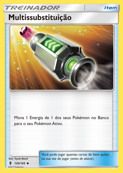 Multissubstituição / Multi Switch (129/145) REV FOIL - Carta Avulsa Pokemon