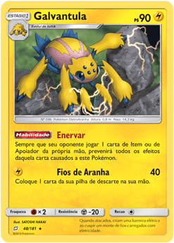 Galvantula (48/181) - Carta Avulsa Pokemon