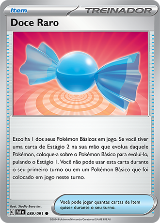Doce Raro (089/091) - Carta Avulsa Pokemon