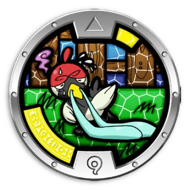 Corizave / Snotsolong - Medalha Yokai Watch