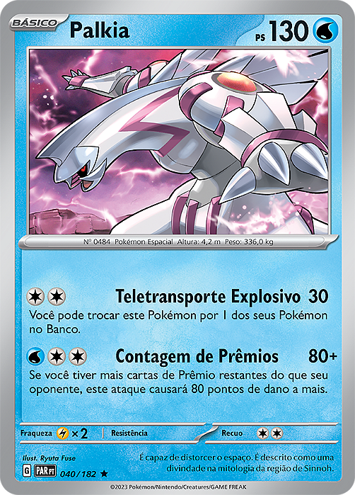 Palkia (040/182) FOIL - Carta Avulsa Pokemon