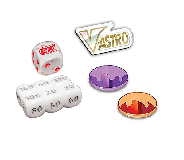 Conjunto de Dados e Marcadores de Danos (EE151) - Pokemon TCG