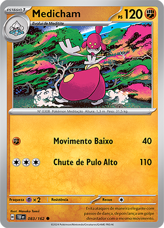 Medicham (083/162) - Carta Avulsa Pokemon
