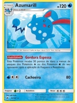 Azumarill (35/147) - Carta Avulsa Pokemon