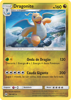 Dragonite (96/149) REV FOIL - Carta Avulsa Pokemon