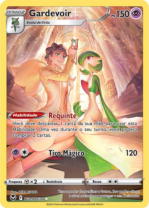 Gardevoir (TG05/TG30) FOIL - Carta Avulsa Pokemon