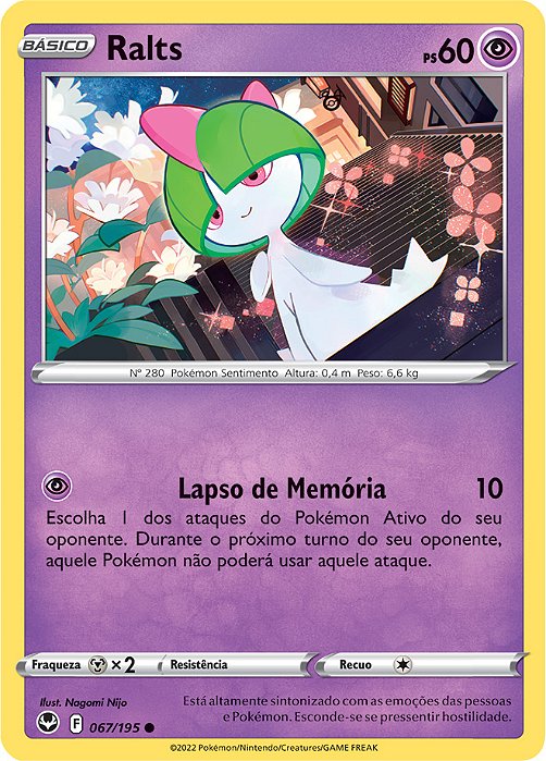 Ralts (067/195) - Carta Avulsa Pokemon