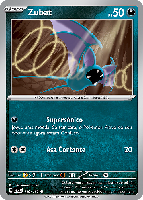 Zubat (110/182) REV FOIL - Carta Avulsa Pokemon
