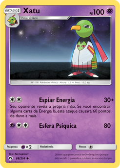Xatu (88/214) - Carta Avulsa Pokemon