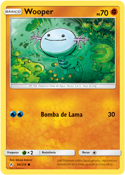 Wooper (96/214) REV FOIL - Carta Avulsa Pokemon