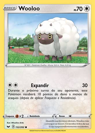 Wooloo (152/202) - Carta Avulsa Pokemon
