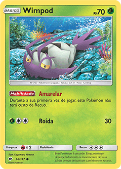 Wimpod (16/147) REV FOIL - Carta Avulsa Pokemon