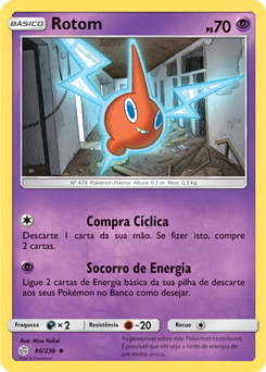 Rotom (86/236) REV FOIL - Carta Avulsa Pokemon