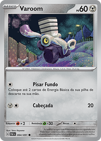 Varoom (064/091) - Carta Avulsa Pokemon