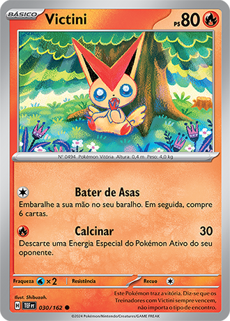 Victini (030/162) - Carta Avulsa Pokemon