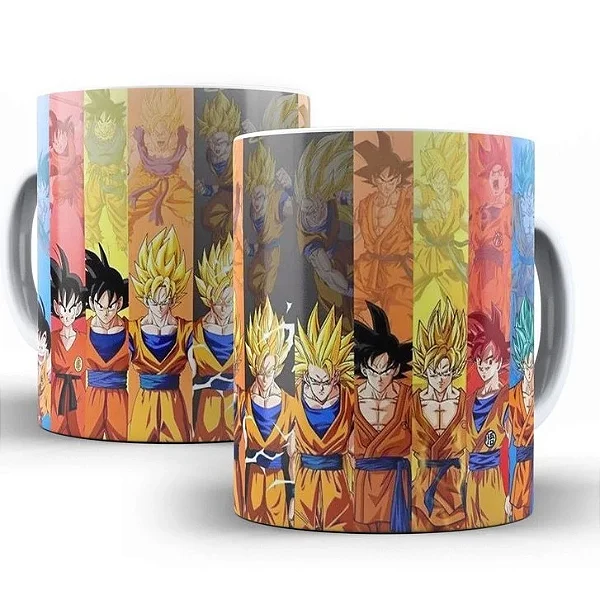Caneca Goku Levels  - 325ml