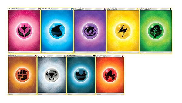 Kit 50 Cartas de Energia Básica 2017