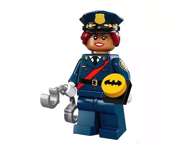 Policial Barbara Gordon (Lego Batma Movie) - Minifigura de Montar DC