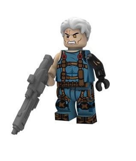 Cable M2 (Deadpool Movie) - Minifigura De Montar Marvel