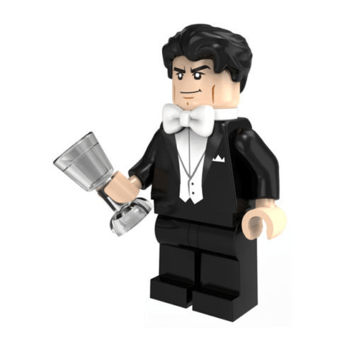 Bruce Wayne (Batman Lego Movie) - Minifigura de Montar DC