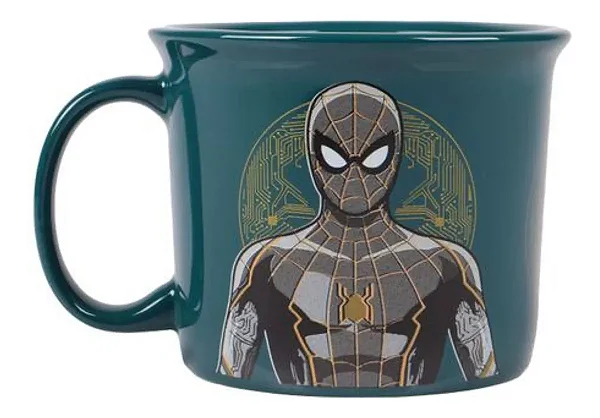 Caneca Camp Spiderman 3 / Homem Aranha Blue - 280ml