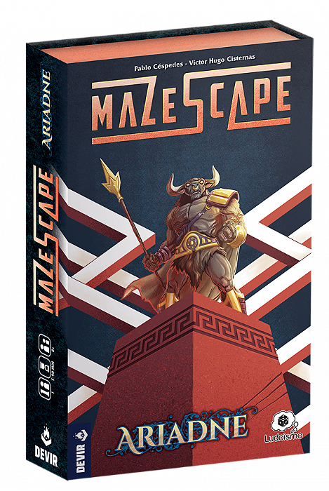 Mazescape Ariadne - Jogo de Tabuleiro