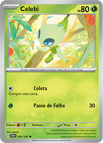 Celebi (004/142) - Carta Avulsa Pokemon
