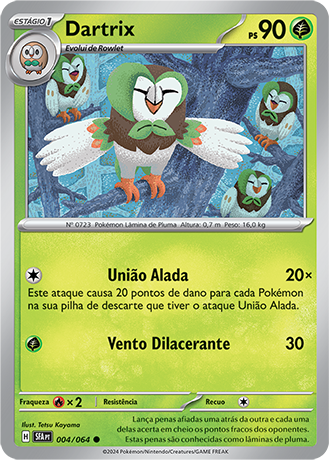 Dartrix (004/064) - Carta Avulsa Pokemon