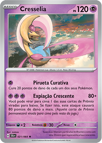 Cresselia (021/064) FOIL - Carta Avulsa Pokemon