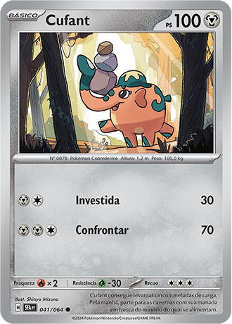 Cufant (041/064) REV FOIL - Carta Avulsa Pokemon