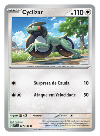 Cyclizar (127/142) - Carta Avulsa Pokemon