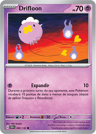 Drifloon (060/142) - Carta Avulsa Pokemon