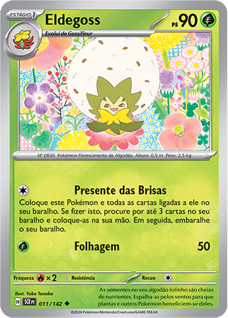 Eldegoss (011/142) - Carta Avulsa Pokemon