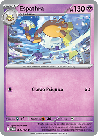 Espathra (069/142) - Carta Avulsa Pokemon
