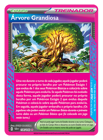 Árvore Grandiosa / Grand Tree(136/142) - Carta Avulsa Pokemon