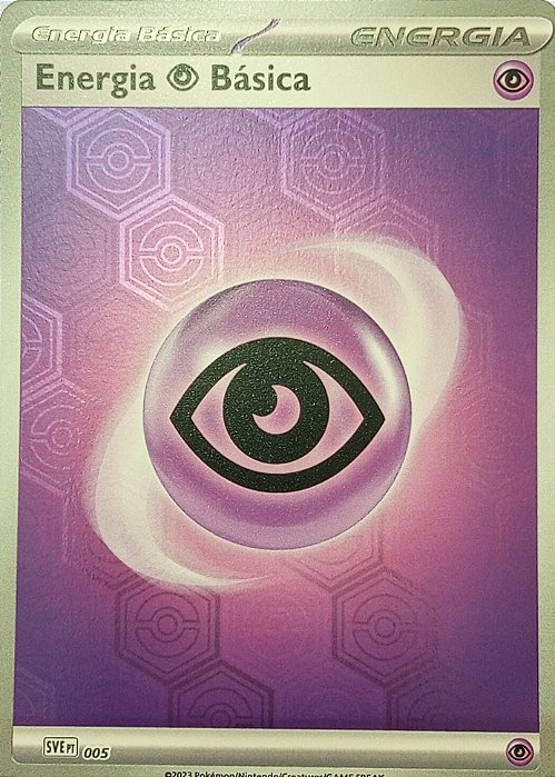 Energia Psíquica (Fábulas Nebulosas) FOIL - Carta Avulsa Pokemon
