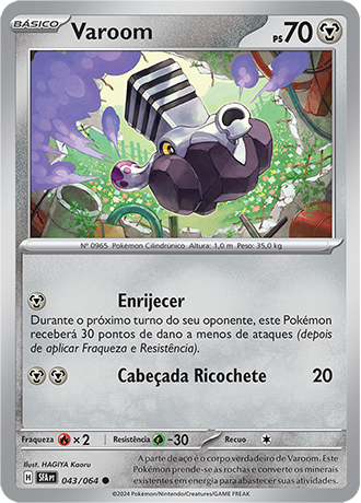 Varoom (043/064) - Carta Avulsa Pokemon