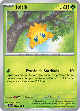 Joltik (001/064) REV FOIL - Carta Avulsa Pokemon