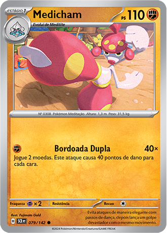 Medicham (079/142) - Carta Avulsa Pokemon