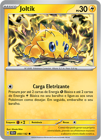 Joltik (050/142) - Carta Avulsa Pokemon