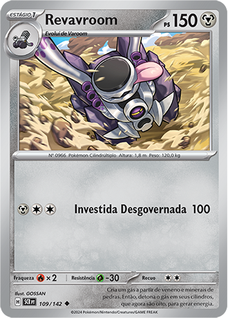 Revavroom (109/142) - Carta Avulsa Pokemon