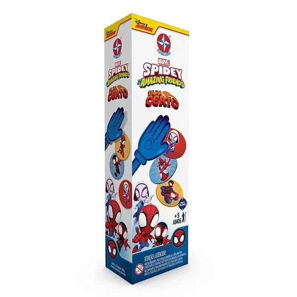 Jogo Tapa Certo Spidey - Homem Aranha