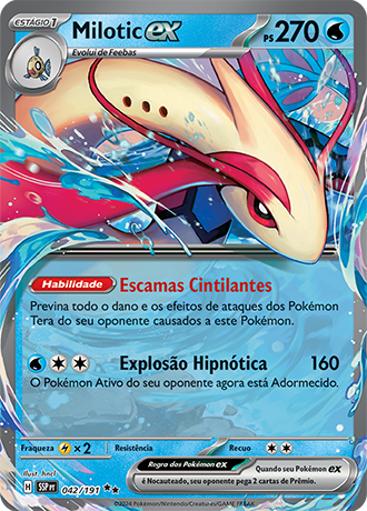 Milotic ex (042/191) - Carta Avulsa Pokemon