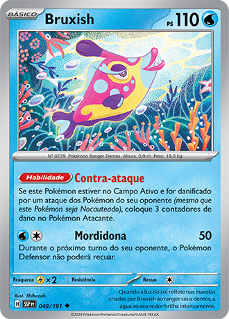 Bruxish (049/191) - Carta Avulsa Pokemon