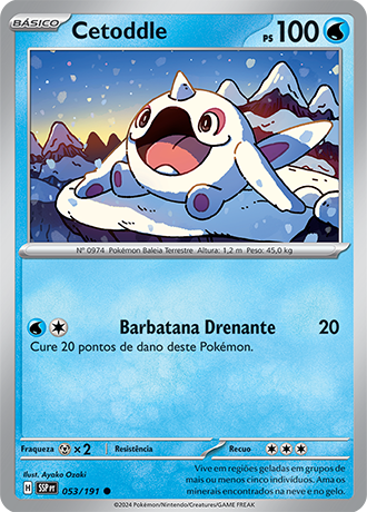 Cetoddle (053/191) - Carta Avulsa Pokemon