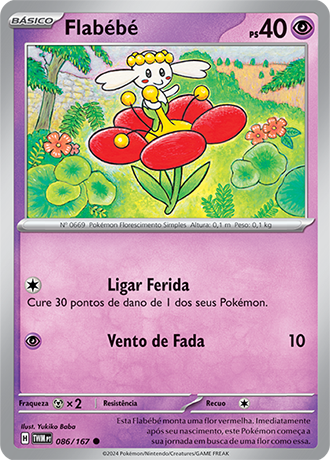 Flabébé (086/167) - Carta Avulsa Pokemon